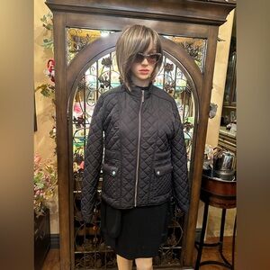 Guess Black Quilted Jacket